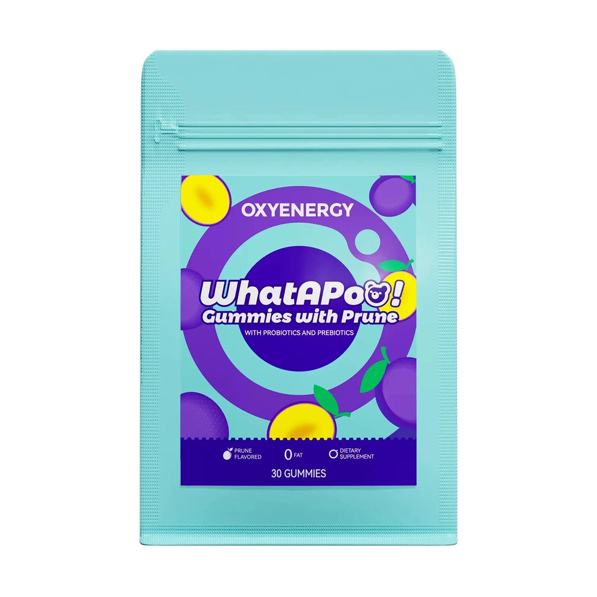 WhatAPoo! Gummies with Prune - Oxyenergy.us