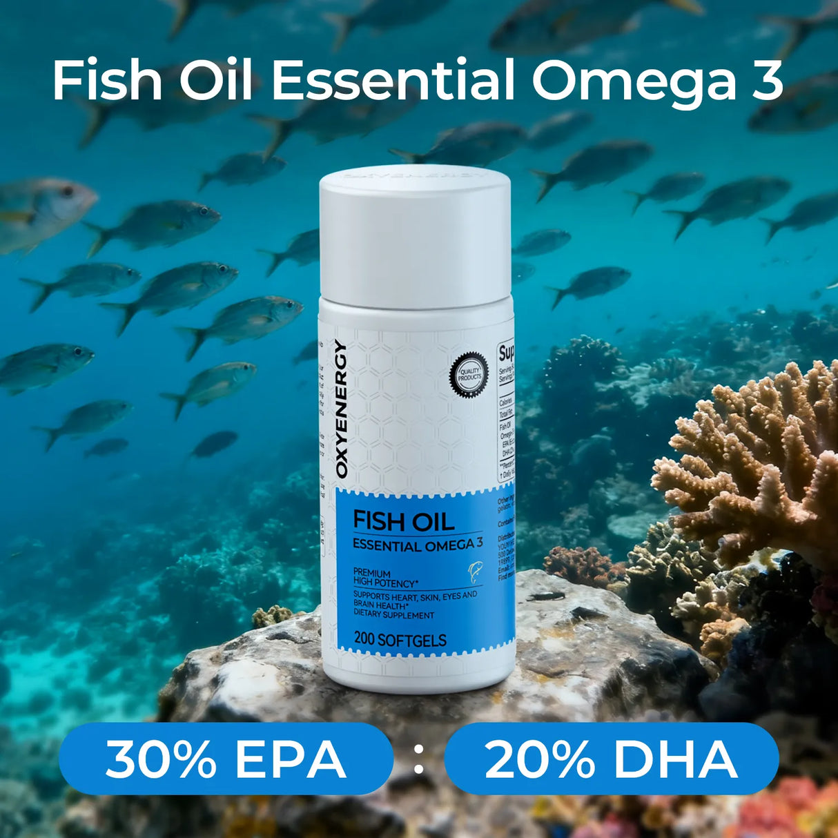 FISH OIL ESSENTIAL OMEGA 3