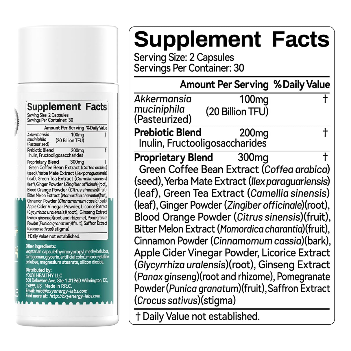 OxyEnergy GLP-1 Daily Support