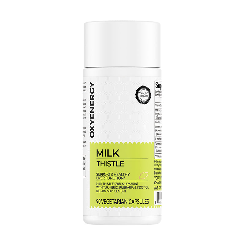 Milk Thistle 300mg Extract - Liver Detox & Repair Support