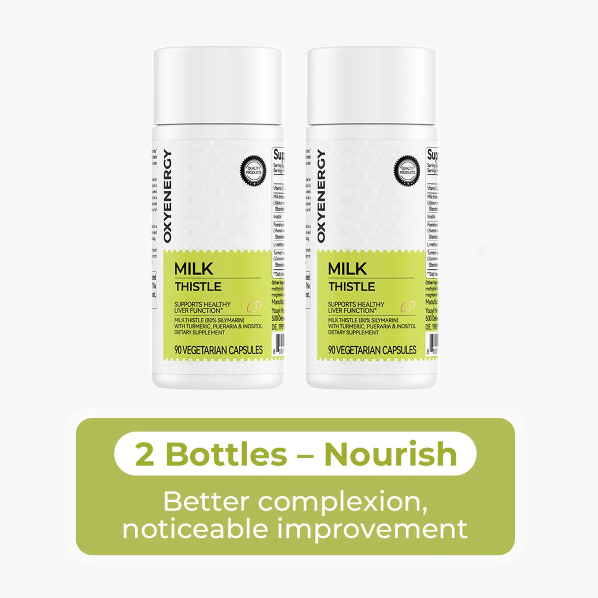 Milk Thistle 300mg Extract - Liver Detox & Repair Support