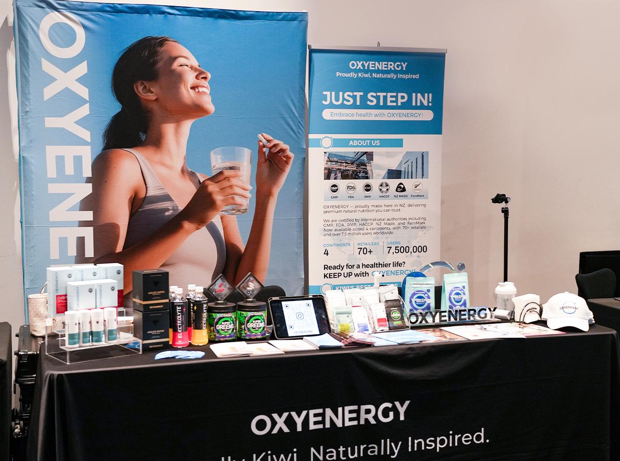 OXYENERGY at the Natural Health Products NZ Innovation Expo 2025 - Oxyenergy.us