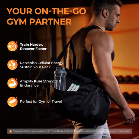 OxyEnergy Creatine Monohydrate Powder Travel Packs - Oxyenergy.us