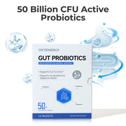 Gut Probiotics - Helps Soothe Occasional Bloating - Oxyenergy.us