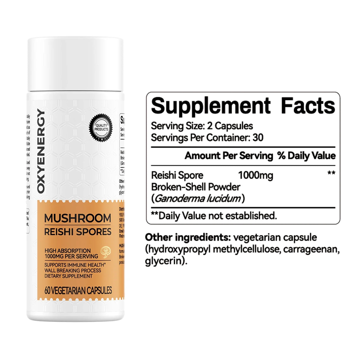 MUSHROOM REISHI SPORES