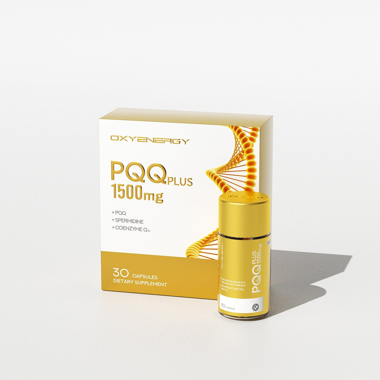 PQQ Plus 1500mg - Antioxidant & Skin Wellness Support