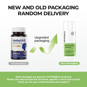 METHYL B-12 5000MCG - Supports Brain Cell Function - Oxyenergy.us