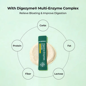 Digestive Enzymes Powder with DigeZyme® Multi-Enzyme Complex - Oxyenergy.us