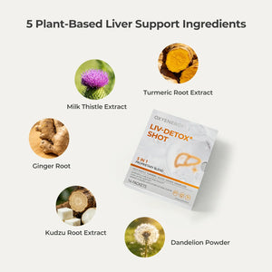 Liv-Detox Shot 5-in-1 Proprietary Blend - Oxyenergy.us