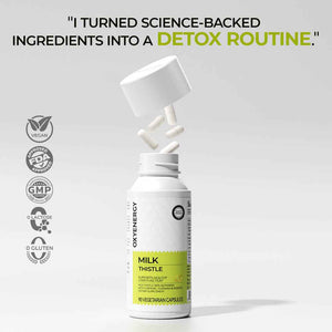 OXYENERGY Milk Thistle, 36 Capsules