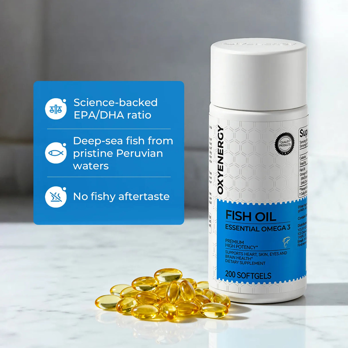 FISH OIL ESSENTIAL OMEGA 3
