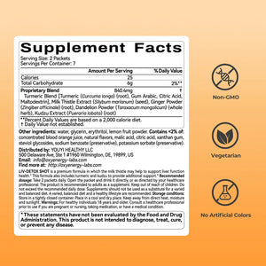 Liv-Detox Shot 5-in-1 Proprietary Blend - Oxyenergy.us