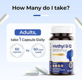 VITAMIN B12 METHYLCOBALAMIN 5000MCG