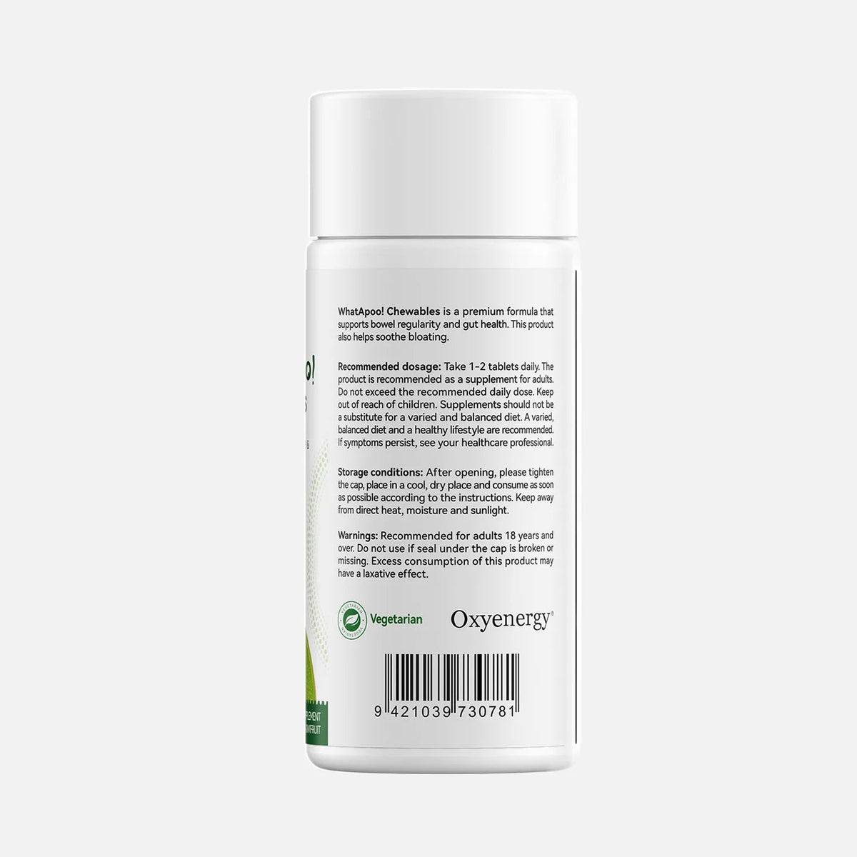 OXYENERGY WhatAPoo! Chewables