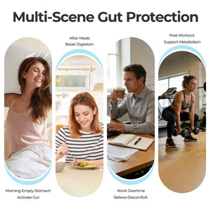 Gut Probiotics - Helps Soothe Occasional Bloating - Oxyenergy.us