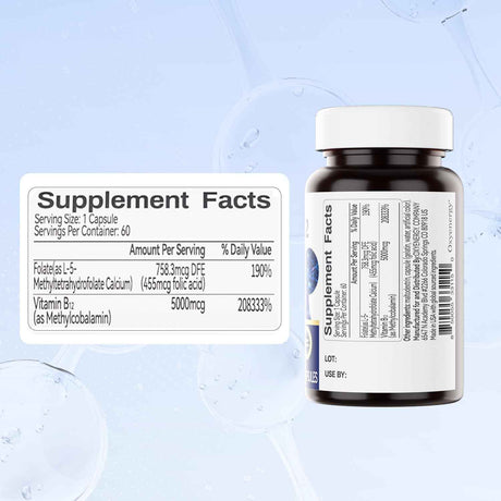 OxyEnergy Methyl Vitamin B12 5000mcg - Oxyenergy.us