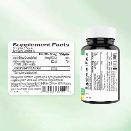 OXYENERGY Triple Magnesium Complex Supplement - Oxyenergy.us