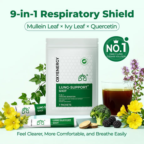 OxyEnergy Mullein Leaf Extract for Lungs - Oxyenergy.us
