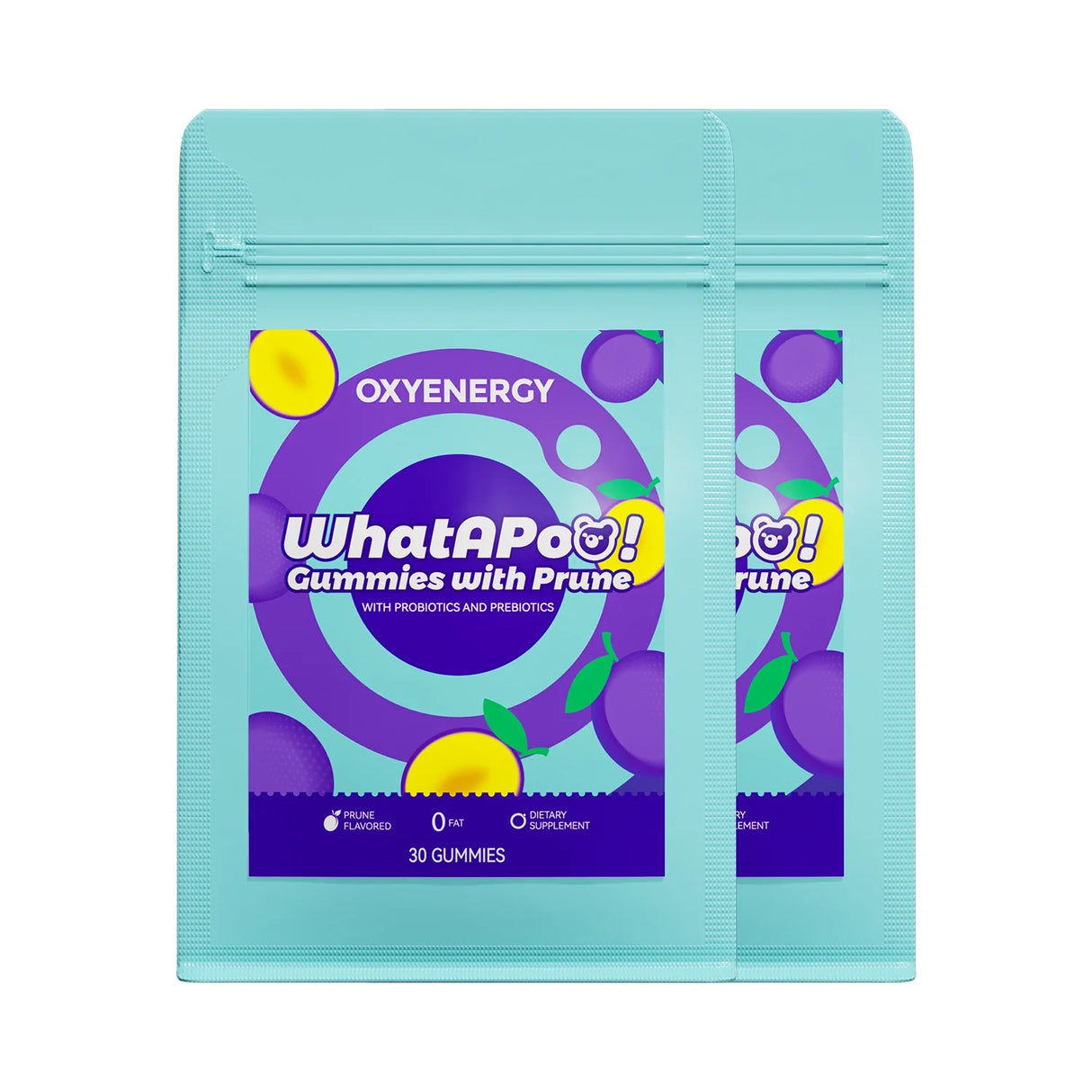 WhatAPoo! Gummies with Prune