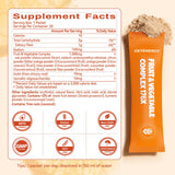 OxyEnergy Hunger Control Fiber Drink Mix, 3g, 30 Packets, Natural Lemon Flavor