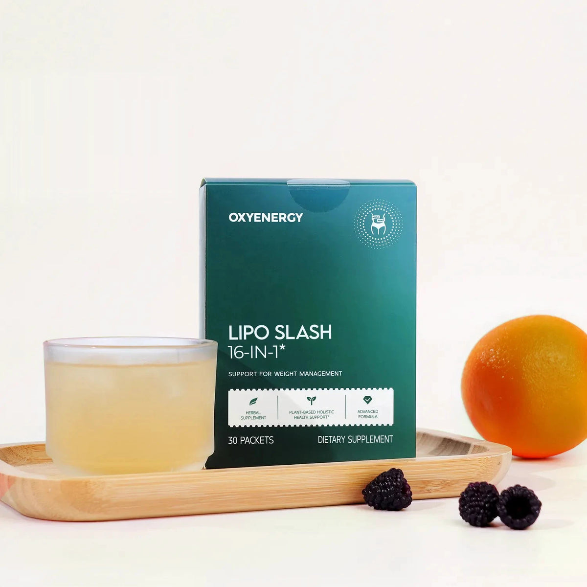Lipo Slash 16-in-1 Metabolism Support Powder – Fat Burner & Digestive Health Formula