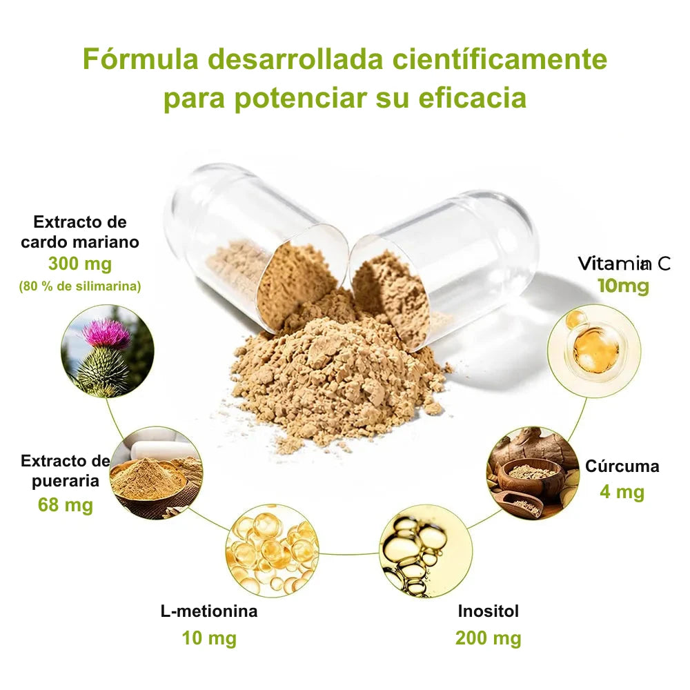 Paquete de bienestar para pulmones e hígado