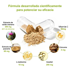 Paquete de bienestar para pulmones e hígado