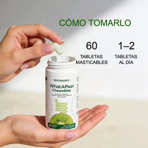 OXYENERGY WhatAPoo! Fibra diaria suave + bienestar digestivo