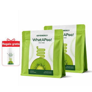OXYENERGY WhatAPoo! Fibra diaria suave + bienestar digestivo