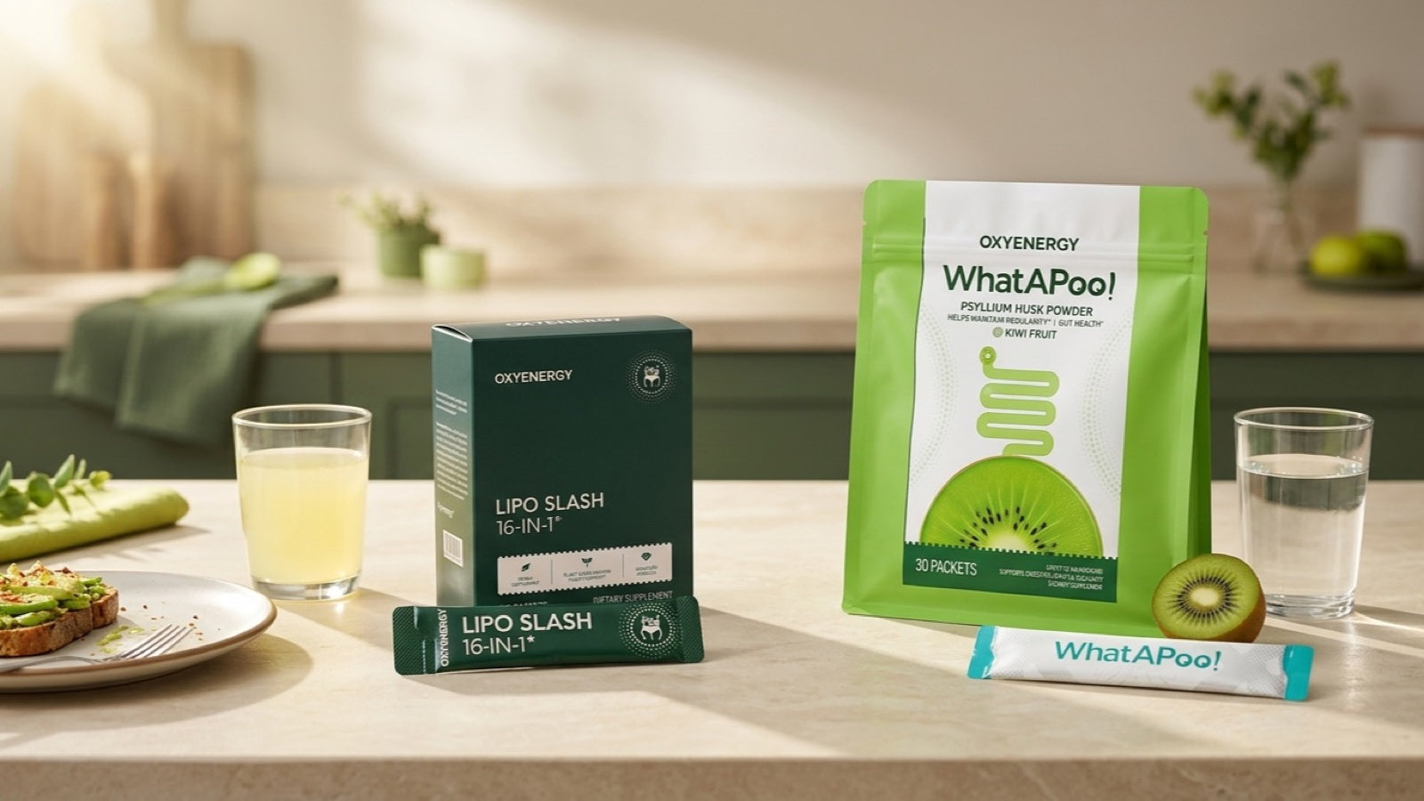 Lipo Slash and WhatAPoo in one everyday routine